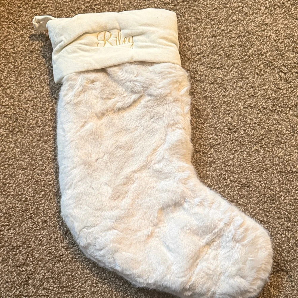 Pottery Barn Riley Stocking - Picture 1 of 5